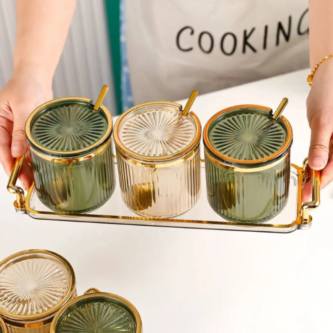 Perrin Condiment Set