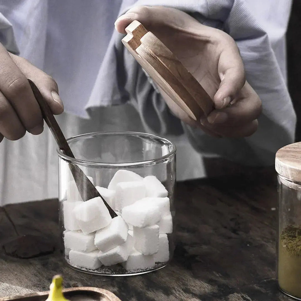 Woolier Wood Condiment Set