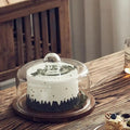 Whitney Cake Serving Tray with Dome Glass Lid
