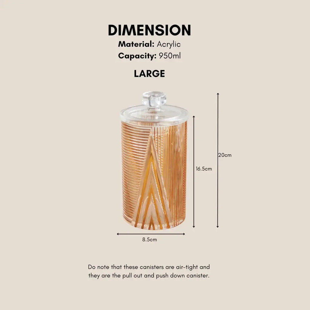Denni Air Tight Acrylic Canister